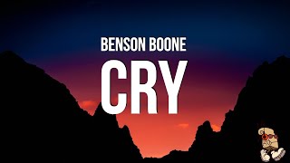 Benson Boone - Cry (Lyrics)