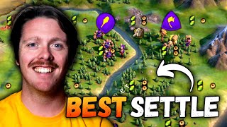 How to settle the BEST cities in Civ 6