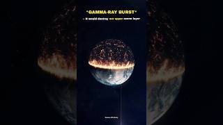 If Gamma Ray Burst Hit the Earth 😱😶‍🌫️ #shorts #space #earth