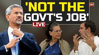 Watch Live: EAM S Jaishankar Rips Apart Opposition, Gives His Take On Article 370
