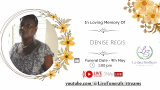 Funeral of the late Denise Registe of Corinth, St. David who resided in the USA