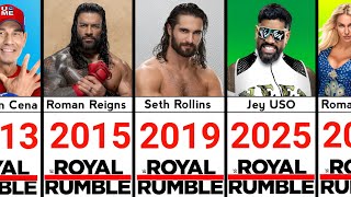 EVERY WWE ROYAL RUMBLE WINNER REVEALED 1988 - 2025