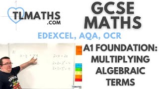 GCSE Maths: A1-10 [Multiplying Algebraic Terms]