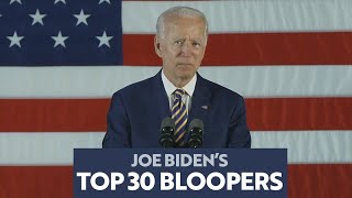 Joe Biden's Bloopers, Blunders, and Gaffes: The TOP 30 Countdown!