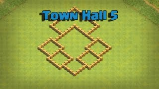 Clash of Clans Расстановка базы для ТХ 5 | Base for Town Hall 5