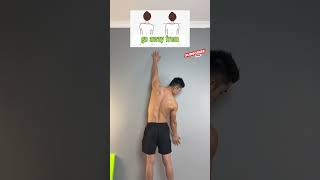 Fix Your Posture in Just 1 Minute a Day: Hunchback, Uneven Shoulders, and Forward Neck! #shorts
