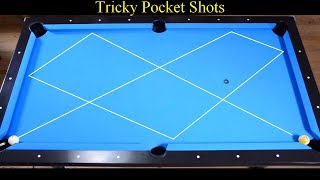 Tricky Pocket Shots - Trickshots Aiming Method Tutorial - Bilyaran - Pool \u0026 Billiard training lesson