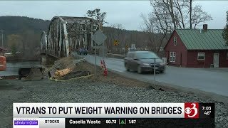 VTrans to install weight warning signs on municipal bridges