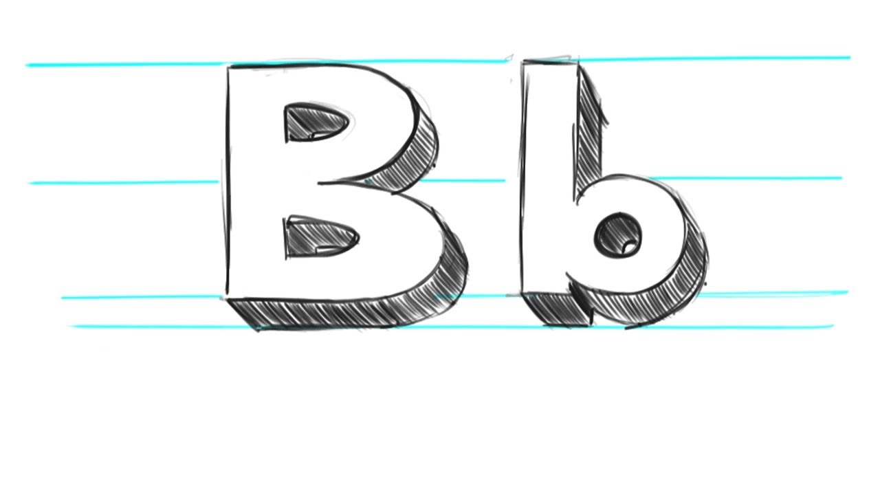 How To Draw The Letter B In Bubble Letters Infoupdate Org