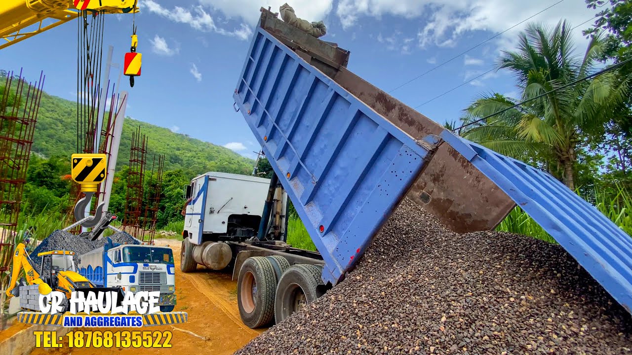 Cr Haulage And Aggregates Jamaican Trucker International Cabover