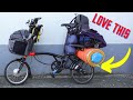 Tour On Your Folding Bike Like a BOSS (Brompton Setup)