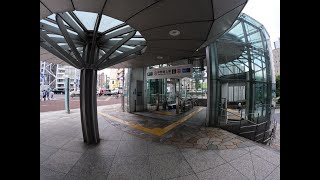 【東京】丸ノ内線中野坂上〜新中野を歩くwalking along the Marunouchi Line from Nakano-sakaue to Shin-nakano, Tokyo