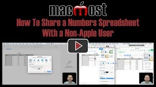 How To Share a Numbers Spreadsheet With a Non-Apple User (#1716)