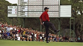 Tiger Woods 1997 Masters Final Round Every Shot (Supercut)