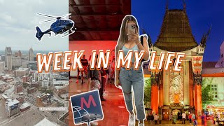 VLOG: 24 Hours in Detroit, First Dance Class at Millennium, Movie at TCL Chinese