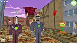 Gatekeeper Boss Fight Toontown Corporate Clash (Getting his stickers)