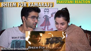 Pakistani Couple Reacts To Bheem For Ramaraju | RRR | Jr.NTR | Ramcharan