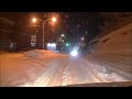 【雪道運転】大雪で高速通行止めに…国道も大変！国道156号白鳥→荘川20250108