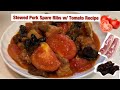 Stewed Pork Spare Ribs with Tomato Recipe | Cooking Maid Hongkong