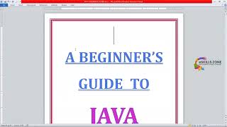 JAVA - Lecture 39 OBJECTS AND CLASSES IN JAVA