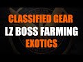 The Division 1.8.3 Open World Boss farming / LZ Boss farming / classified farm / exotic farm