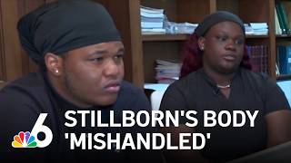 Family says funeral home mishandled stillborn son's body