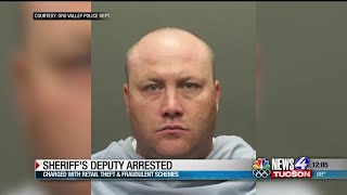 PCSD deputy arrested for organized retail theft, fraudulent schemes