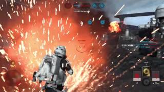 Star Wars Battlefront - Big thermal imploder kill on Sullust
