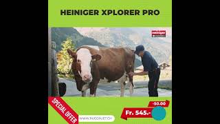 Aktion - Heiniger Xplorer Pro Schermaschine für Rinder \u0026 Pferde