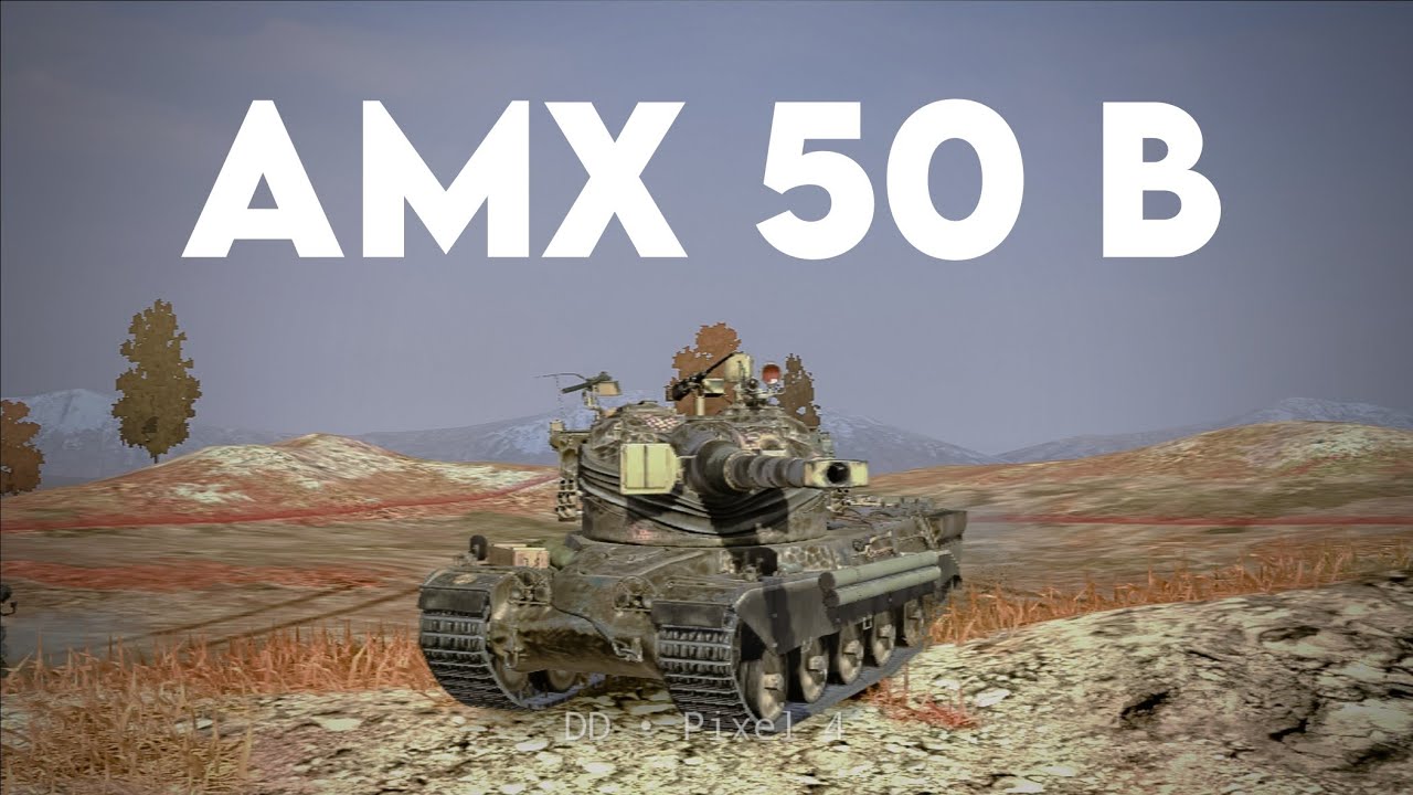 Amx 50 B - Wotblitz - YouTube