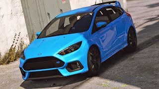 سيارة الفورد فوكيس آر إس أدهشتني في جي تي أي 5 | GTA V FORD FOCUS RS MOD