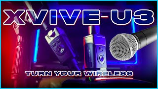 How to turn your Dynamic Microphone Wireless with the Xvive U3