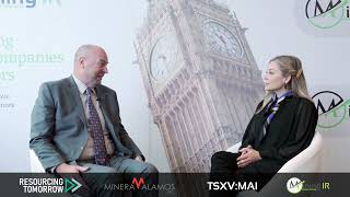 MiningIR Speaks with Doug Ramshaw from Minera Alamos at Resourcing Tomorrow 2022 in London