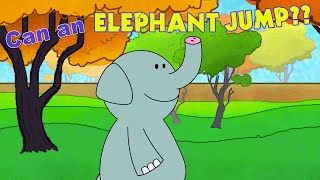 Zoo Animals Song for Kids - Can An Elephant Jump? - ELF Learning