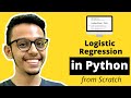Logistic Regression in Python from Scratch | Simply Explained