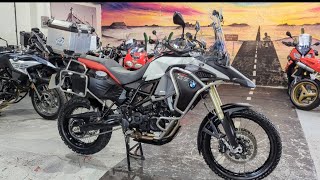 BMW F800 GS Adventure ,Leovince pipe start up ,close up walkaround,  For sale @therealtoyshop