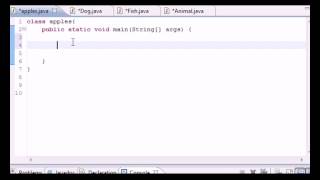 Java Programming Tutorial 59 Simple Polymorphic Program