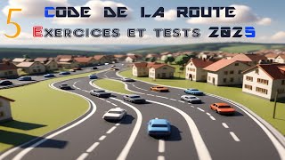 Code de la Route 2025 😍 Questions-Réponses pièges permis de conduire,  #5 Q 01 à 40