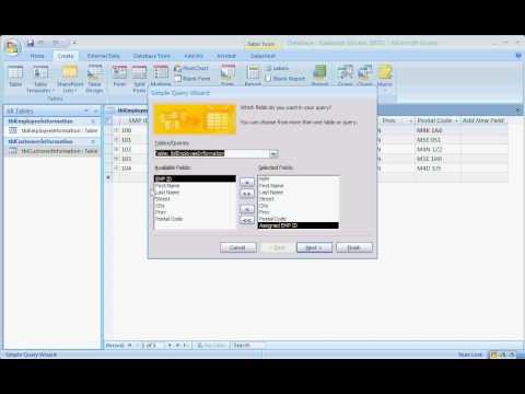 Mail Merge -Creating a Qry in Access for Mailing Lists Part 1 Mail Merge -Creating a Qry in Access for Mailing Lists Part 1