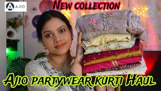 💕Ajio kurti Haul New collection from 699💕Ajio Grand Festive Sale Haul💕Ajio Haul💕my dream project💕