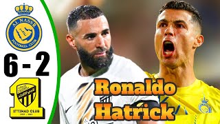 Ronaldo is BACK 💥 Al Nassr vs Al Ittihad 6-2 - All Goals \u0026 Highlights - 2024