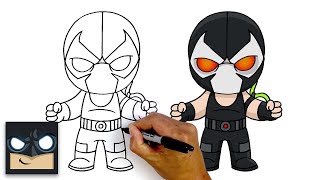 How To Draw Bane | Step By Step Tutorial