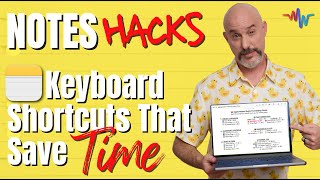 Apple Notes Keyboard Shortcuts That Save Hours Every Week