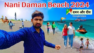 nani daman beach | moti daman fort | moti daman hospital | daman diu | maarwad beach | daman beach