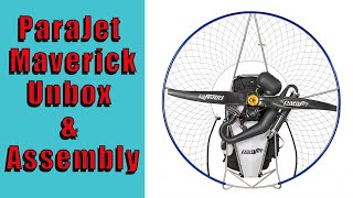 Parajet Maverick Moster 185 Paramotor - Unbox and Assembly