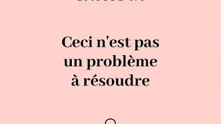 (171) Ceci n’est pas un problème à résoudre