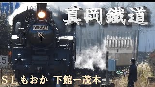 【ローカル線の旅】真岡鉄道　SLもおか　鉄道で行く、ひとり旅　C12蒸気機関車に乗る