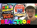 Switch Stop's MARIO Direct REACTION! 3D WORLD IS COMING TO SWITCH!!!