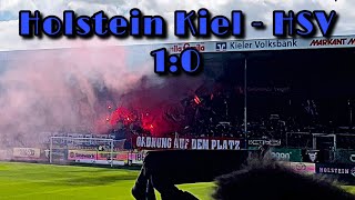 Holstein Kiel - Hamburger SV (1:0) - Highlights vom Spiel/Pyroshows