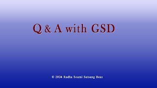 Q & A with GSD 126 with CC